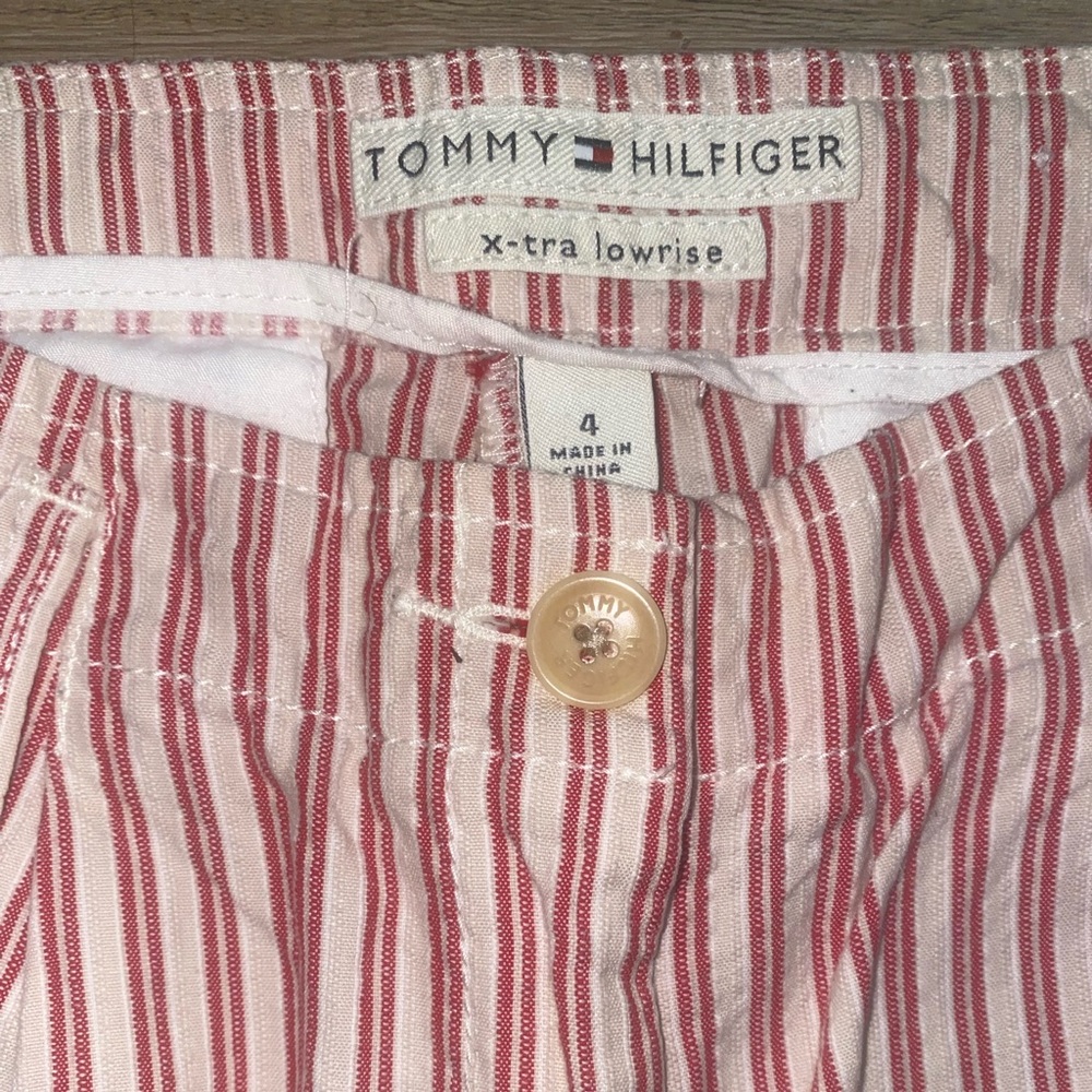 Tommy Hilfiger Wide Leg Striped Pants - Picture 3 of 3